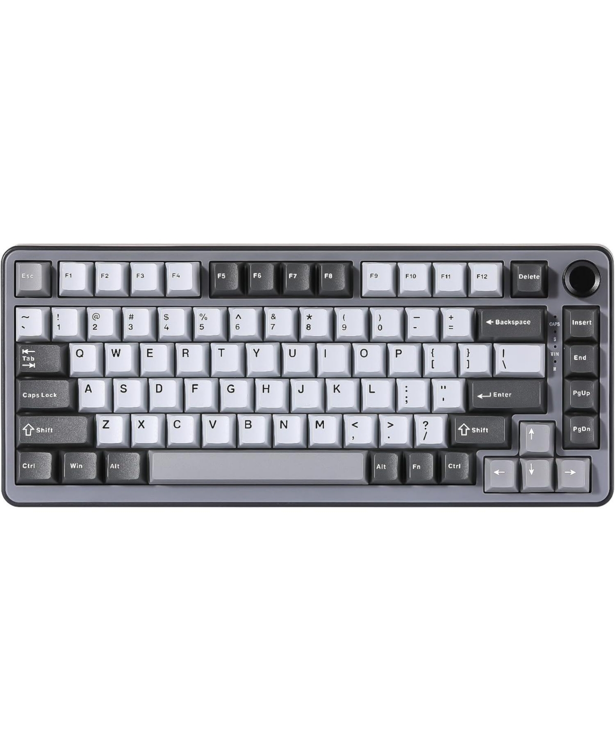 Ipason B75 75% Layout Hot-Swappable Rgb-Backlit Mechanical Keyboard for Windows/Mac
