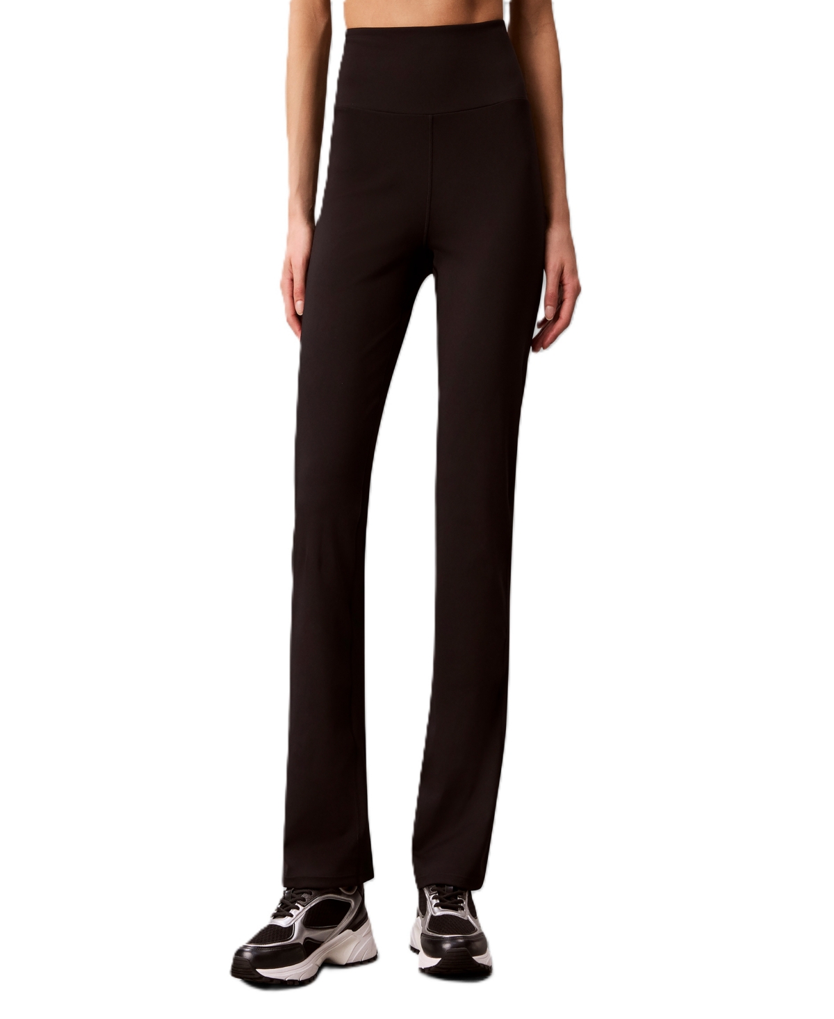 Calvin Klein Performance Women's Icon Sport High-Waisted Flare Leggings - Black