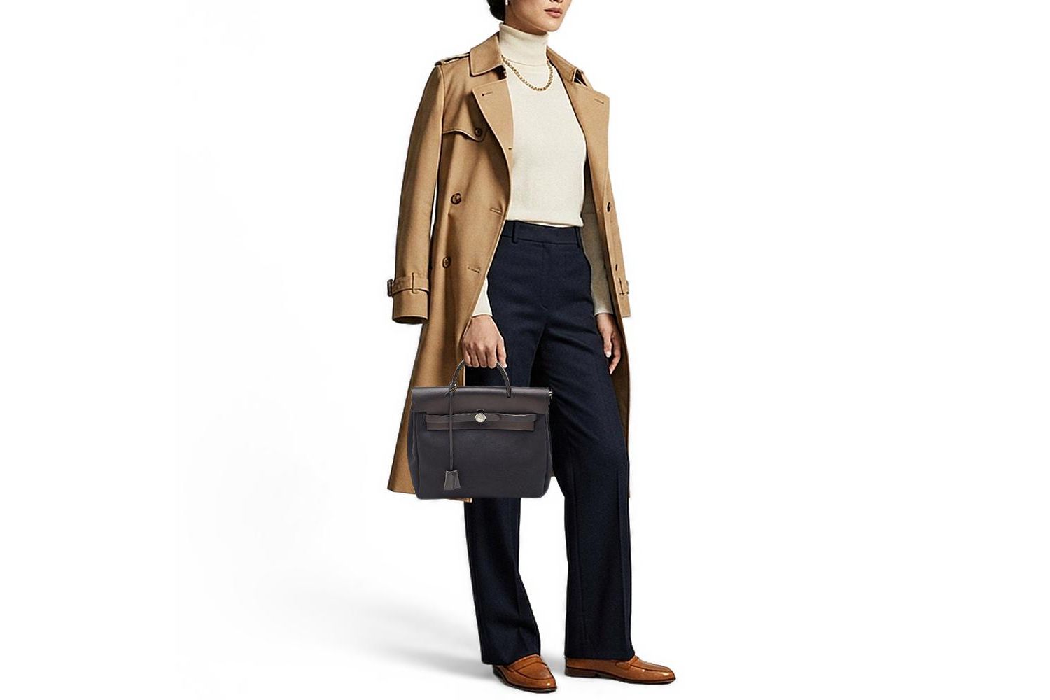 Pre-Owned HERMES women's Togo Leather Birkin 30 Bag