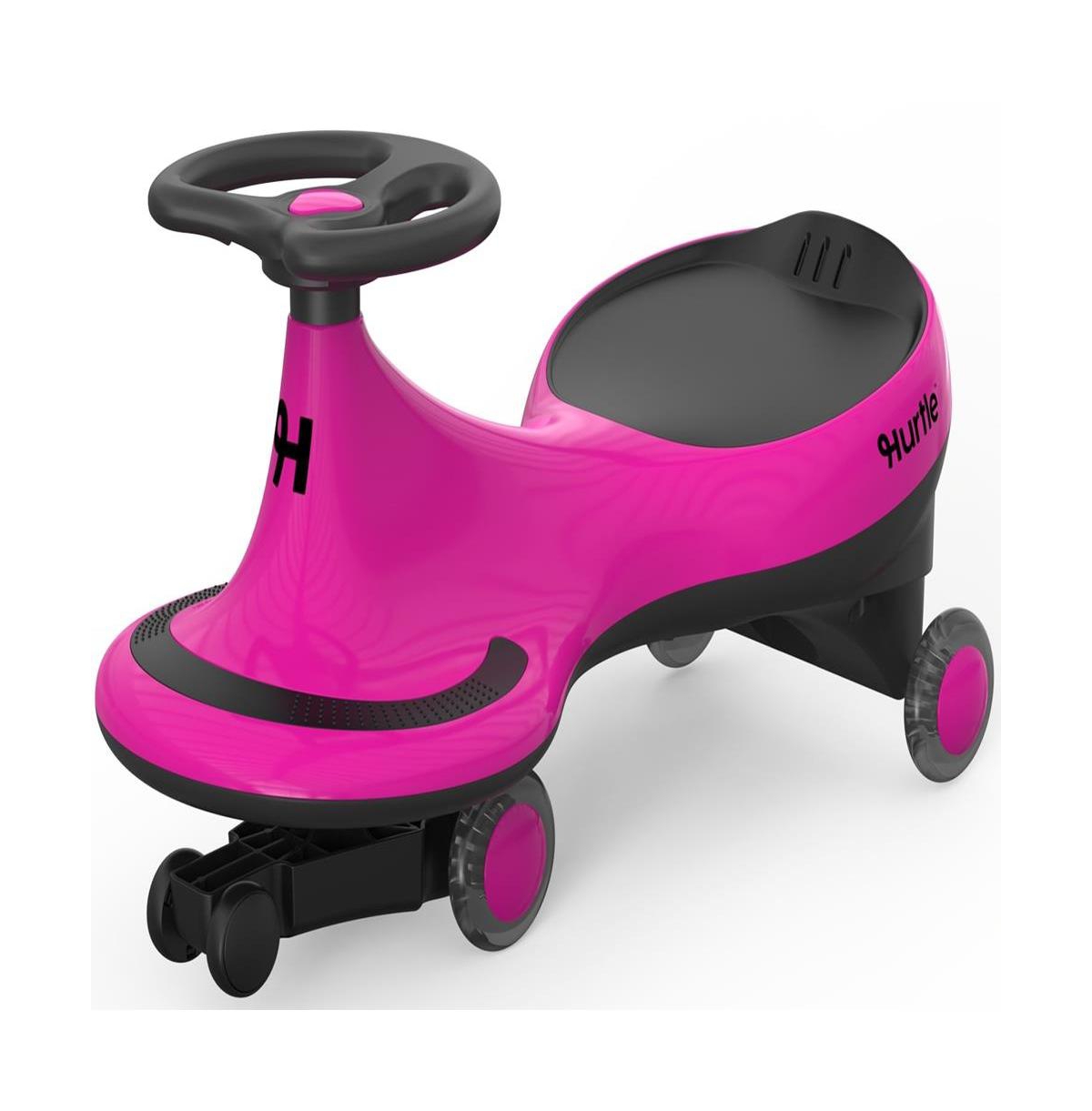 Hurtle Swing Car 360-Degree Steering Ride-On Toy, Ages 2+