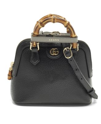 Bamboo Shopper Leather Tote