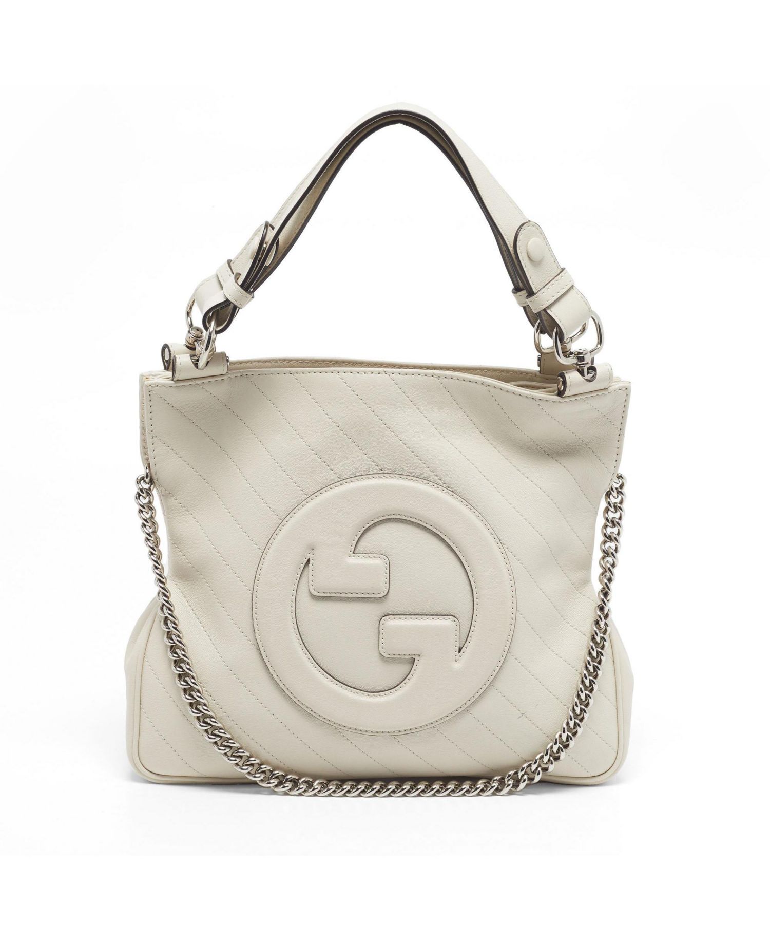 Bamboo Shopper Leather Tote