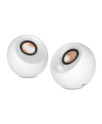 Pebble Pro 2.0 RGB Desktop Speakers Stereo Audio with Clear Dialog Bass