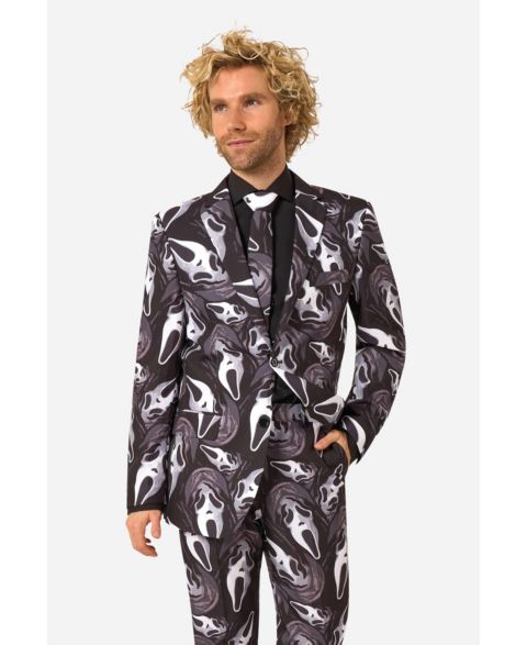 Мужской карнавальный костюм OppoSuits Ghost Face, цвет: Чёрный