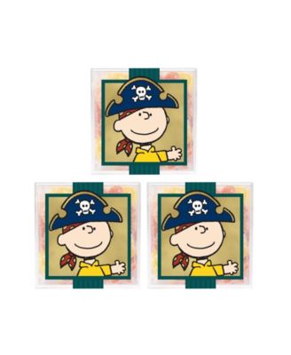 Halloween Charlie Brown Super Sour Stars Cube Kit, 3-Piece