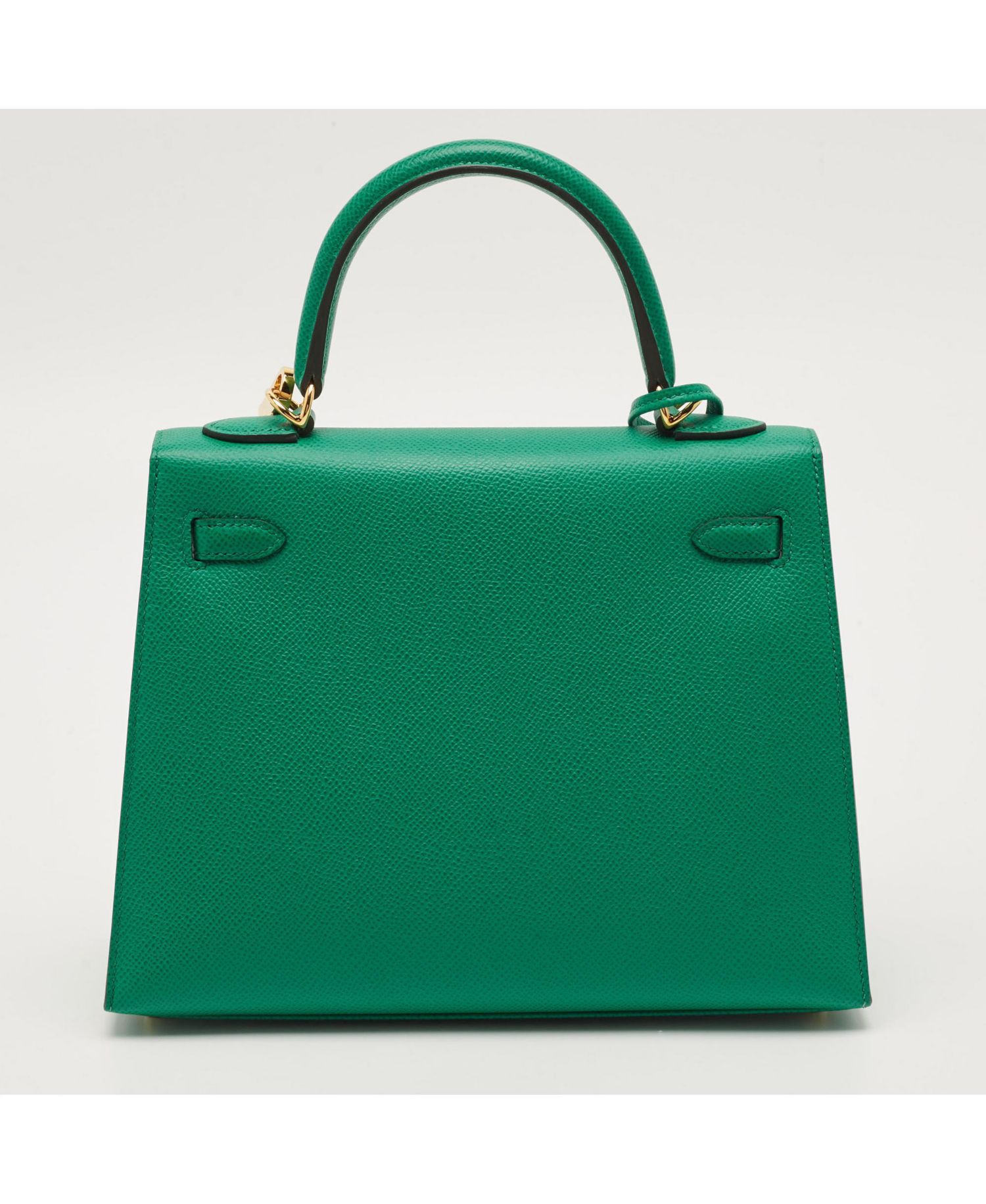 Pre-Owned HERMES Women's Saut Barenia Leather Shoulder Bag