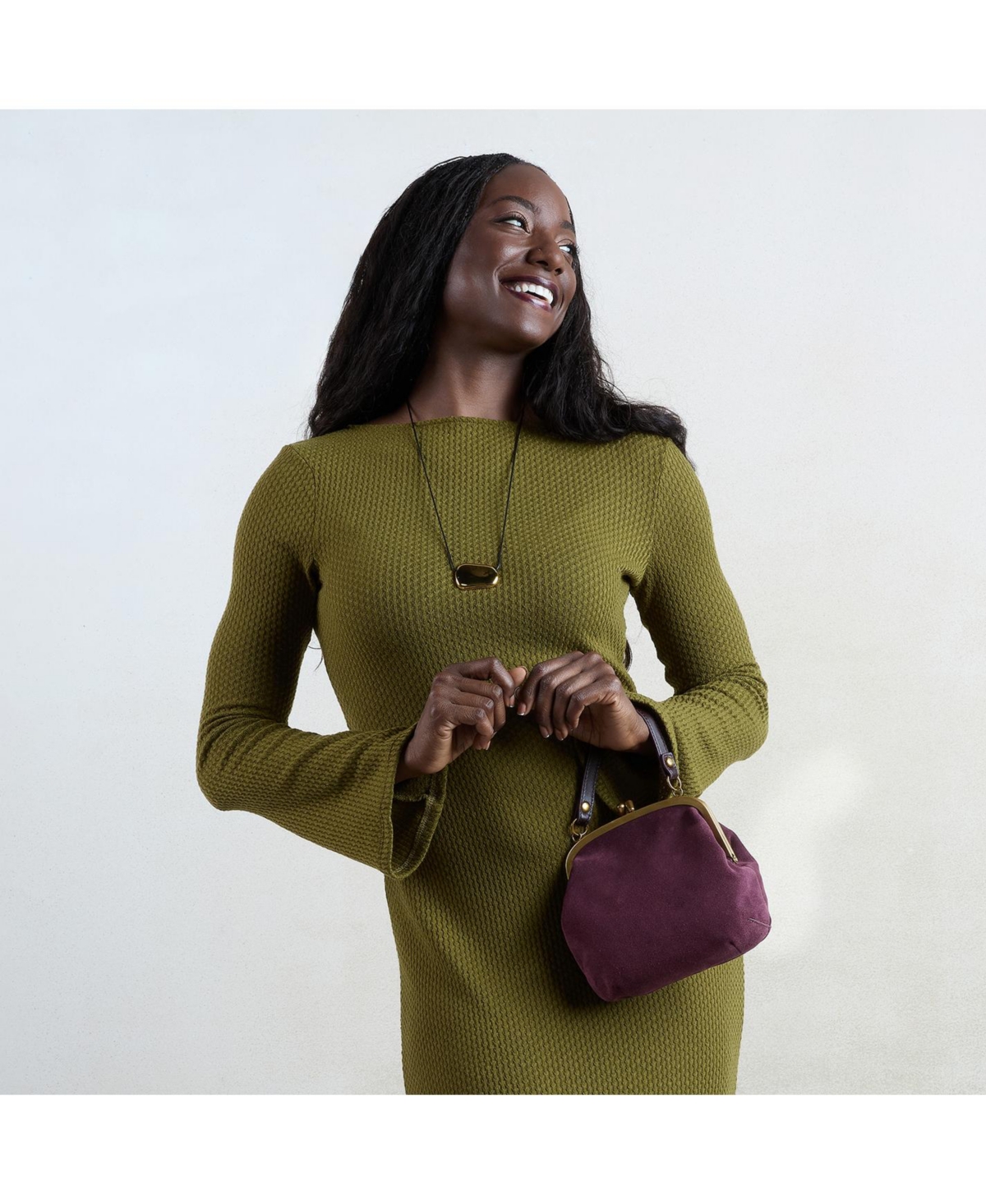 Hobo Alba Frame Crossbody Bag