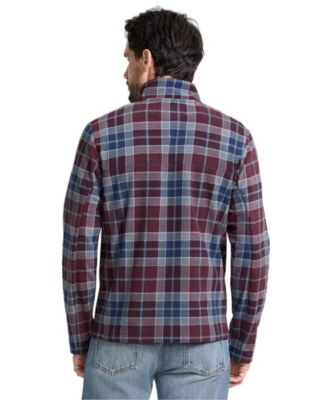 Men's Big & Tall Anyweather Mock-Neck Fleece Quarter-Zip Pullover