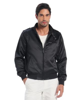 Men's Classic Satin Iconic Racer Jacket