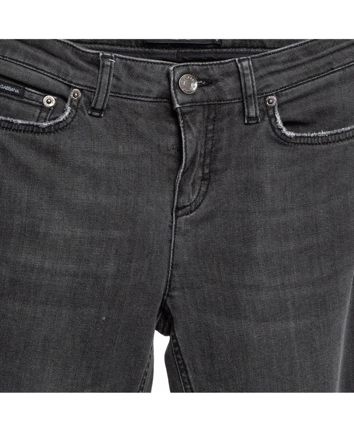 Pre-Owned Dolce & Gabbana Women's Distressed Denim Jeans