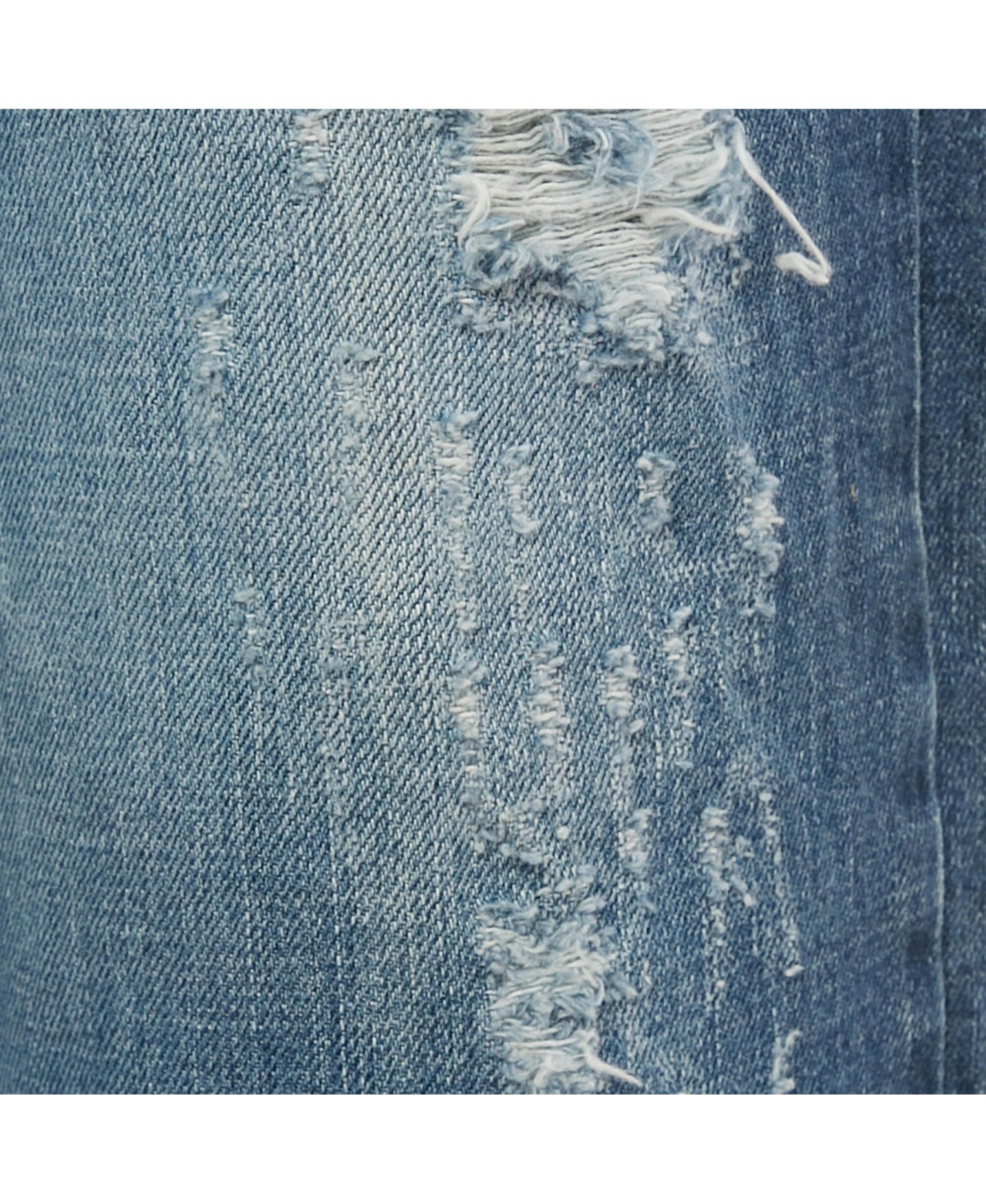 Pre-Owned Dolce & Gabbana Women's Distressed Denim Capri Jeans