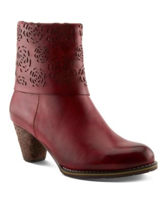 Women's Kissofarose Leather Ankle Boots