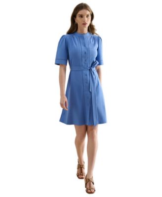 Women's Livvie Belted Mini Shirt Dress