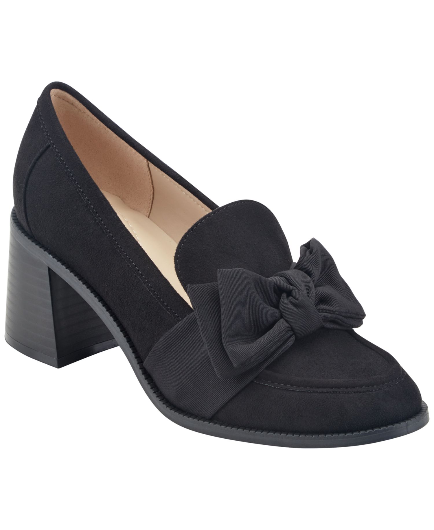 Women's Korrar Bow Block Heel Loafers