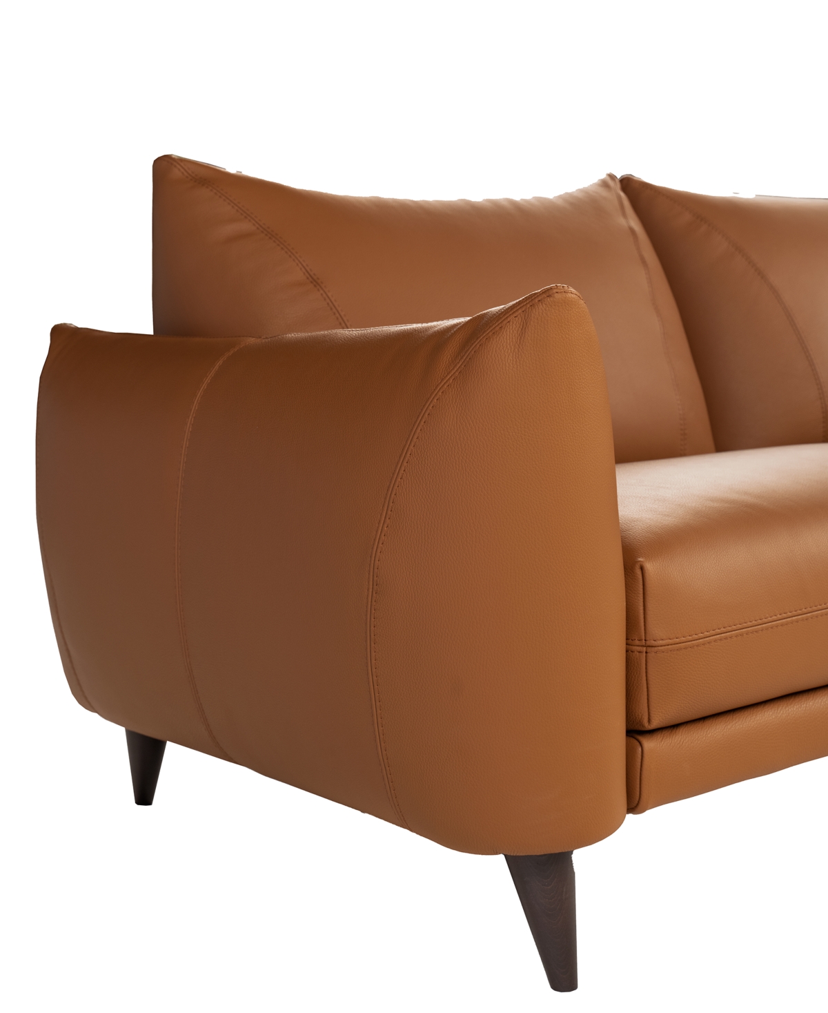 Nicoletti Home Alpino Leather Loveseat, Macy's Exclusive