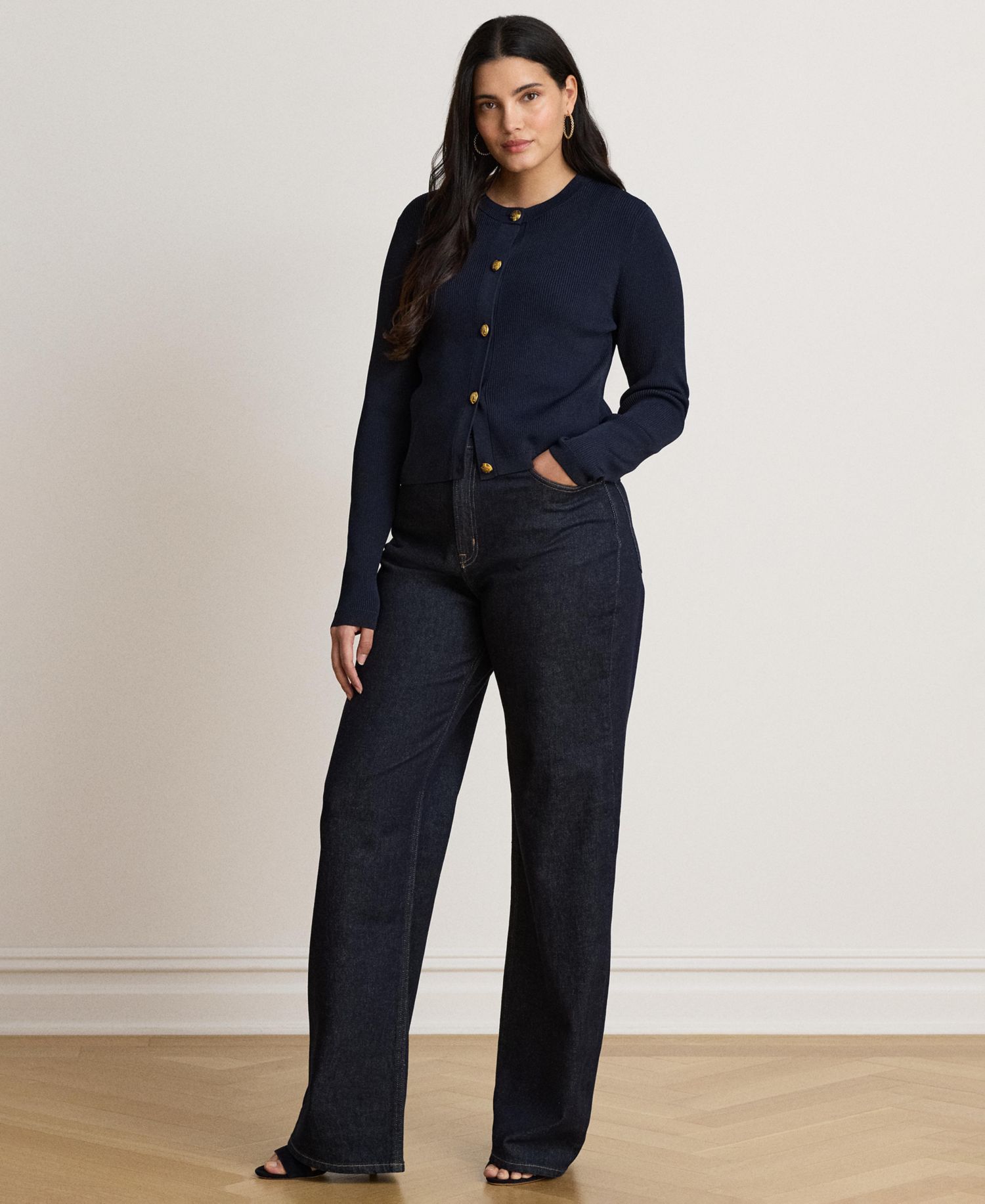 Women's High-Rise Straight-Leg Jeans