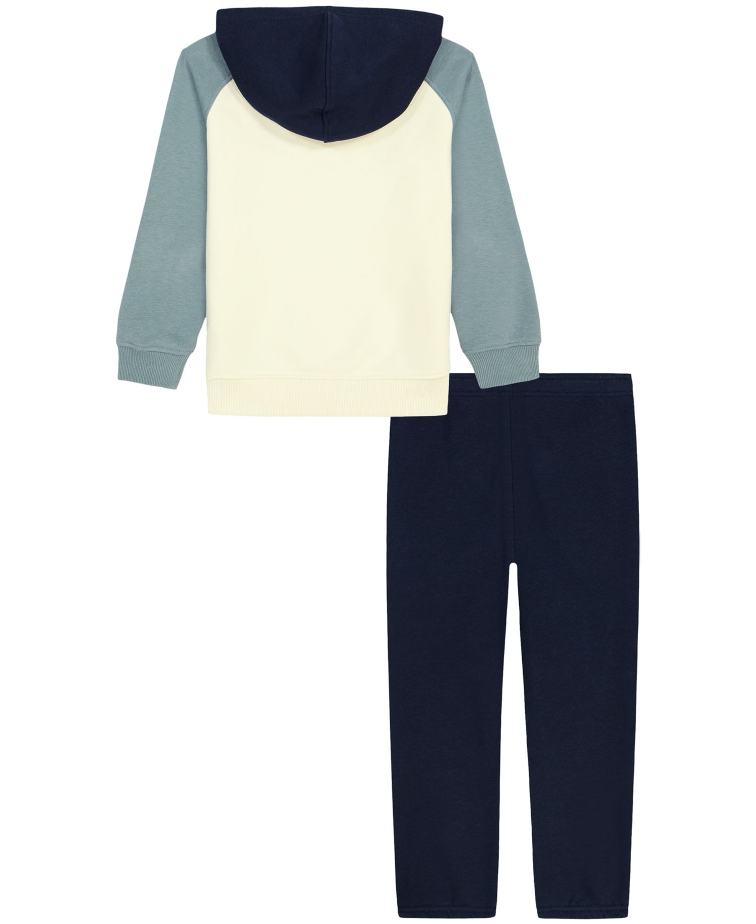 Boys' 2T-7 Cotton-Blend Fleece Hoodie and Joggers, 2-Piece Set