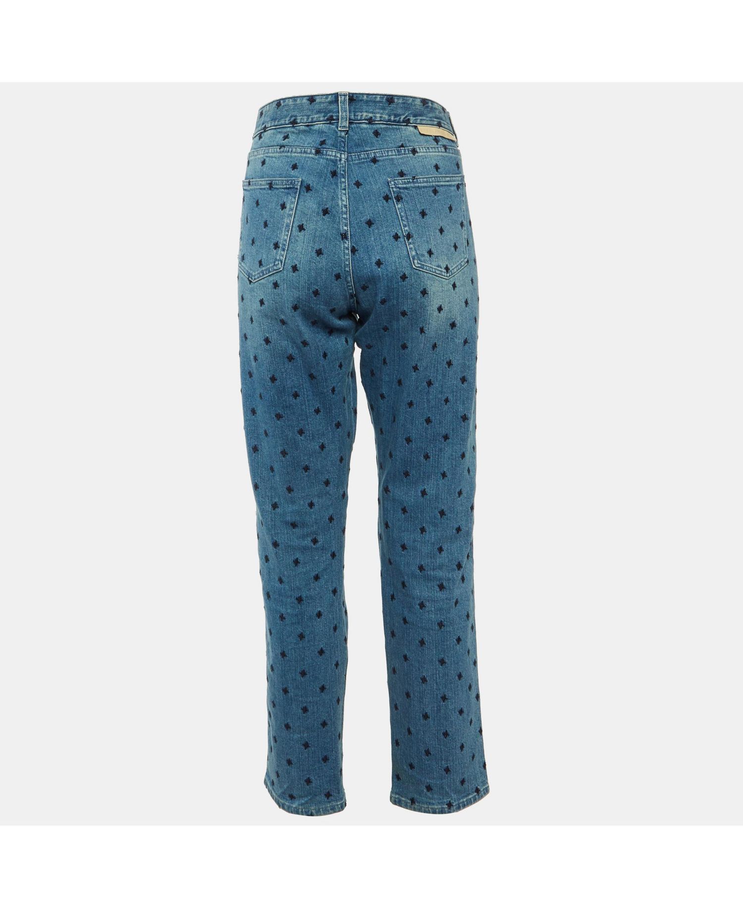 Women's Embroidered Denim Slim Fit Jeans