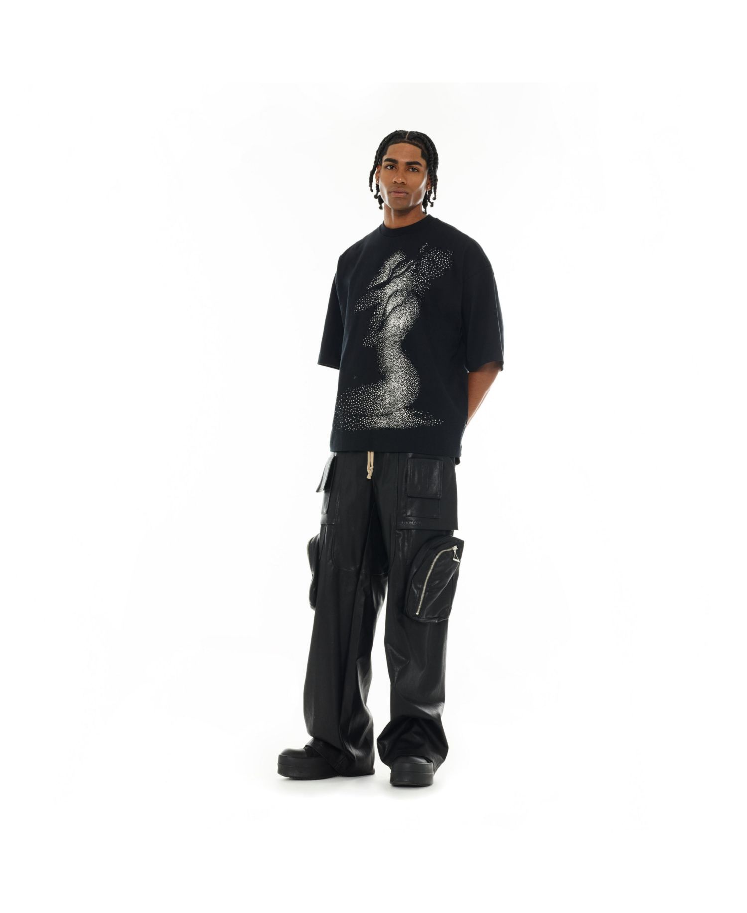 Men's Graphic Heavyweight Oversized-Fit T-Shirt "Beauty"