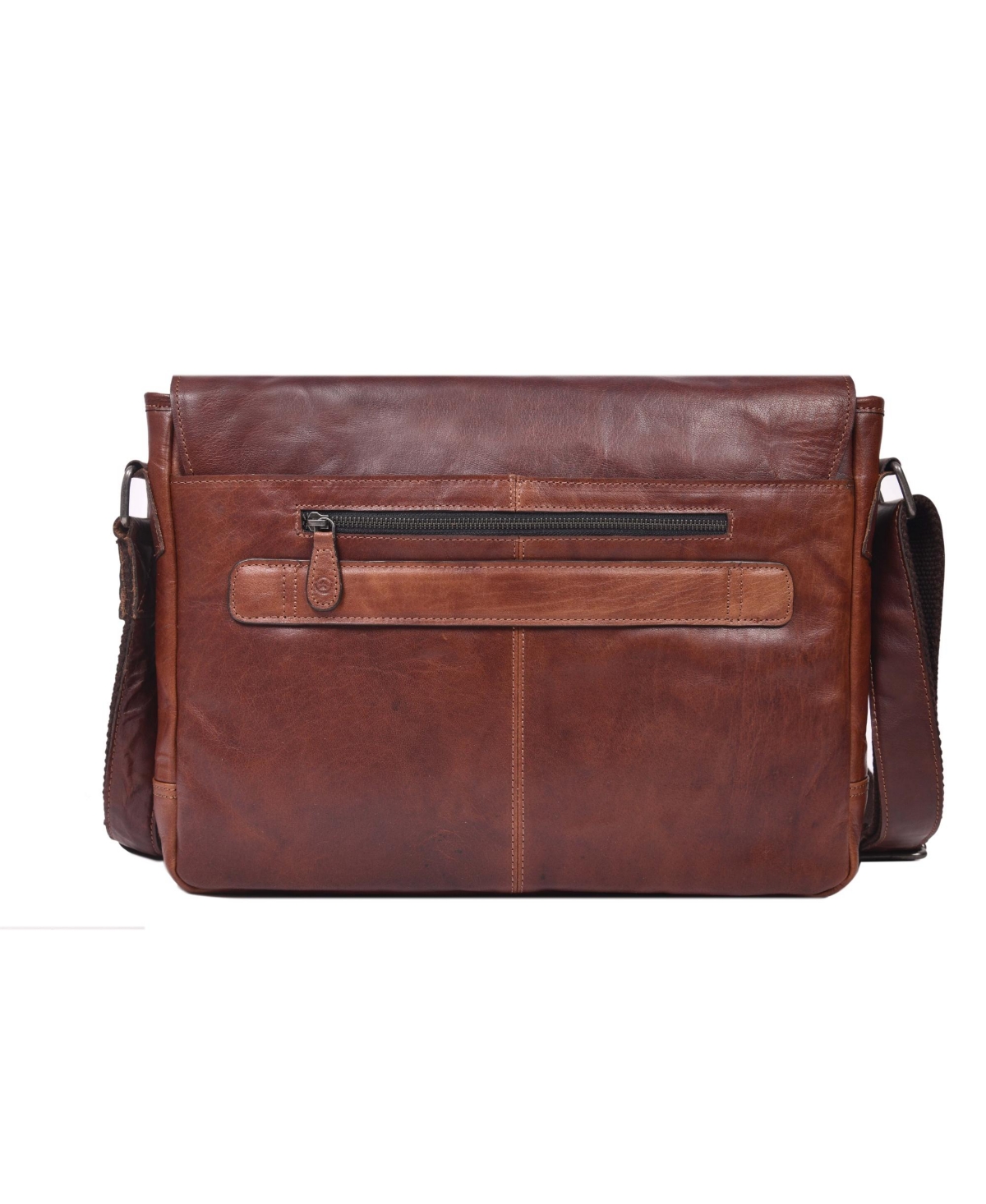 Polaris Leather Messenger Bag