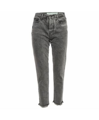 Women's Denim Raw Edge Skinny Jeans