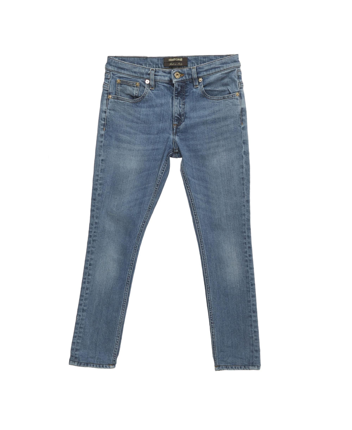 Pre-Owned Roberto Cavalli Women's Mid-Rise Skinny Jeans