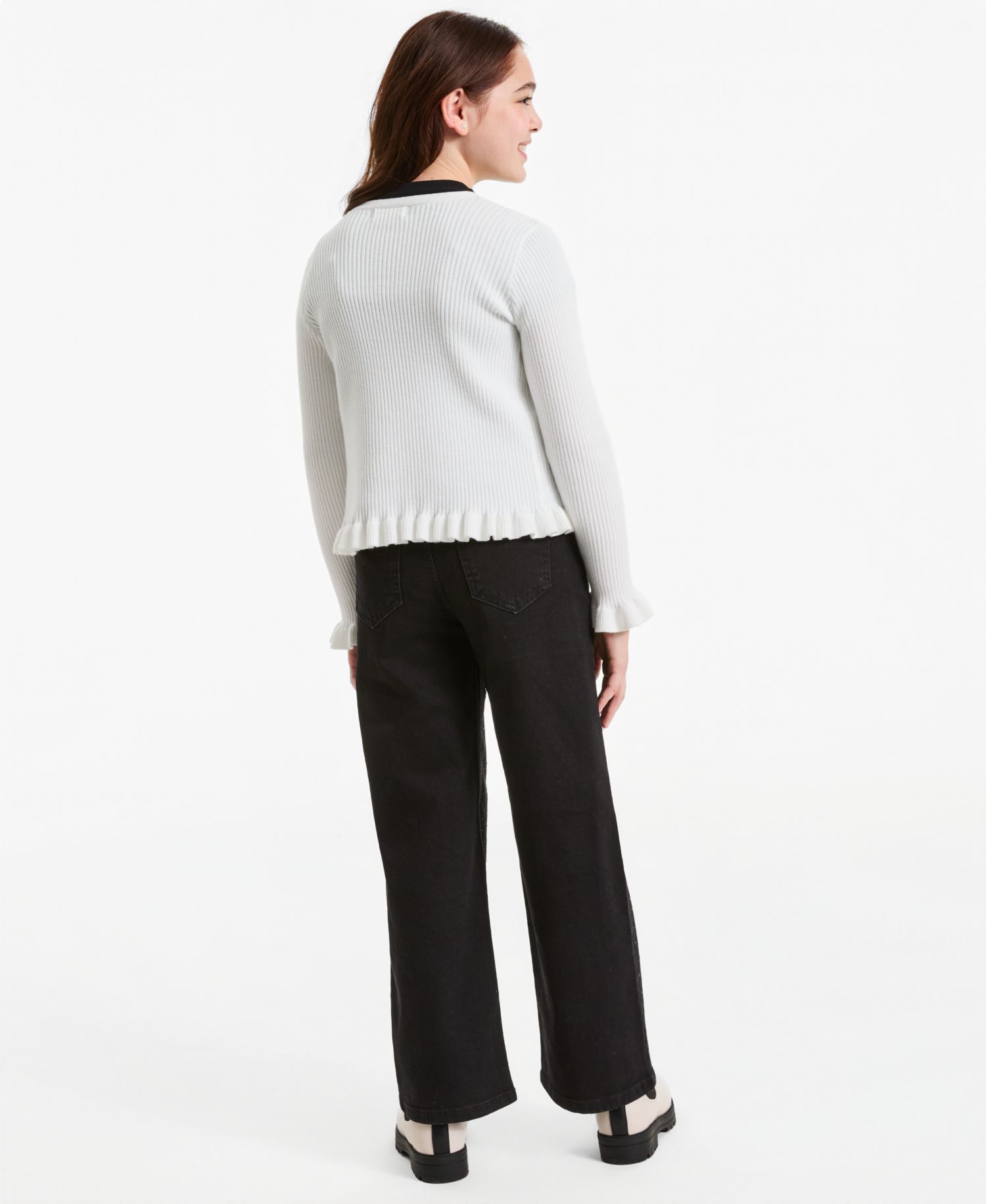 Girls' XS-XL Dreamyarn Tie-Front Cardigan