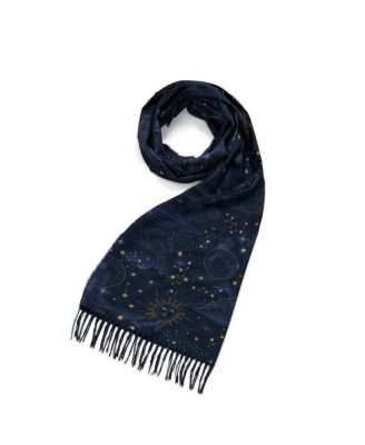 Women's Zodiac Long Fringed Scarf