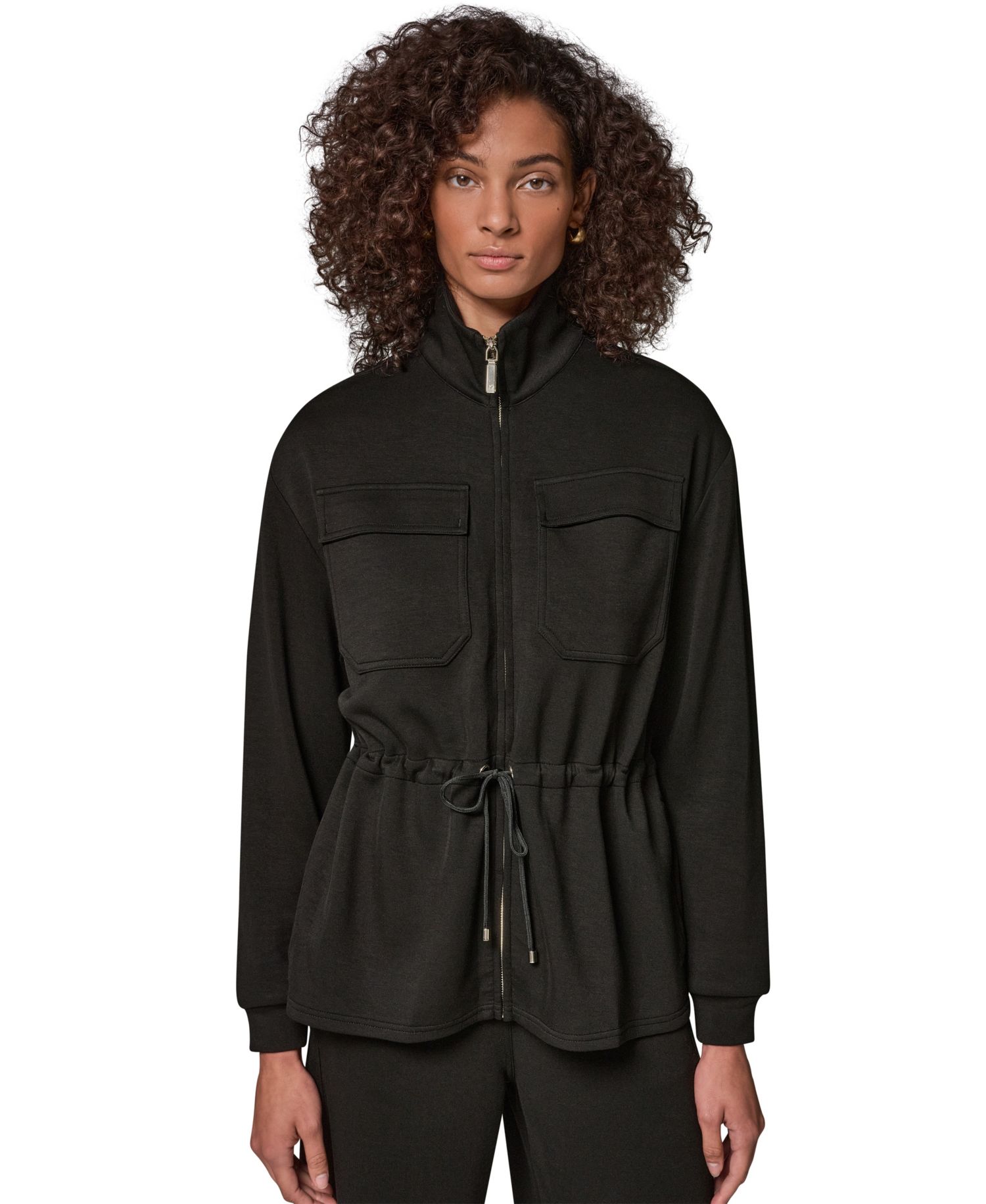 Women's Jet Setter Utility Lightweight Mock Neck Jacket
