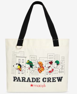 100th Thanksgiving Day Parade Snoopy Balloons Canvas Tote Bag