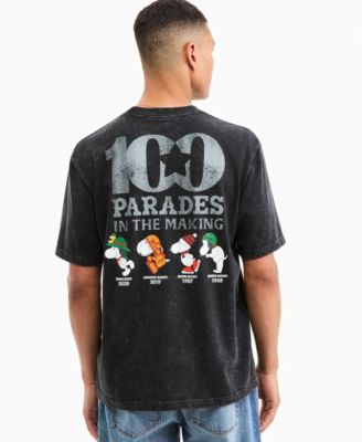 100th Thanksgiving Day Parade Adult Unisex Joe Cool Snoopy Balloon Graphic T-Shirt