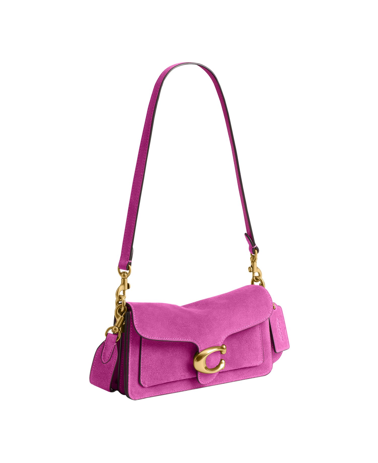 Suede Small Tabby Shoulder Bag 20