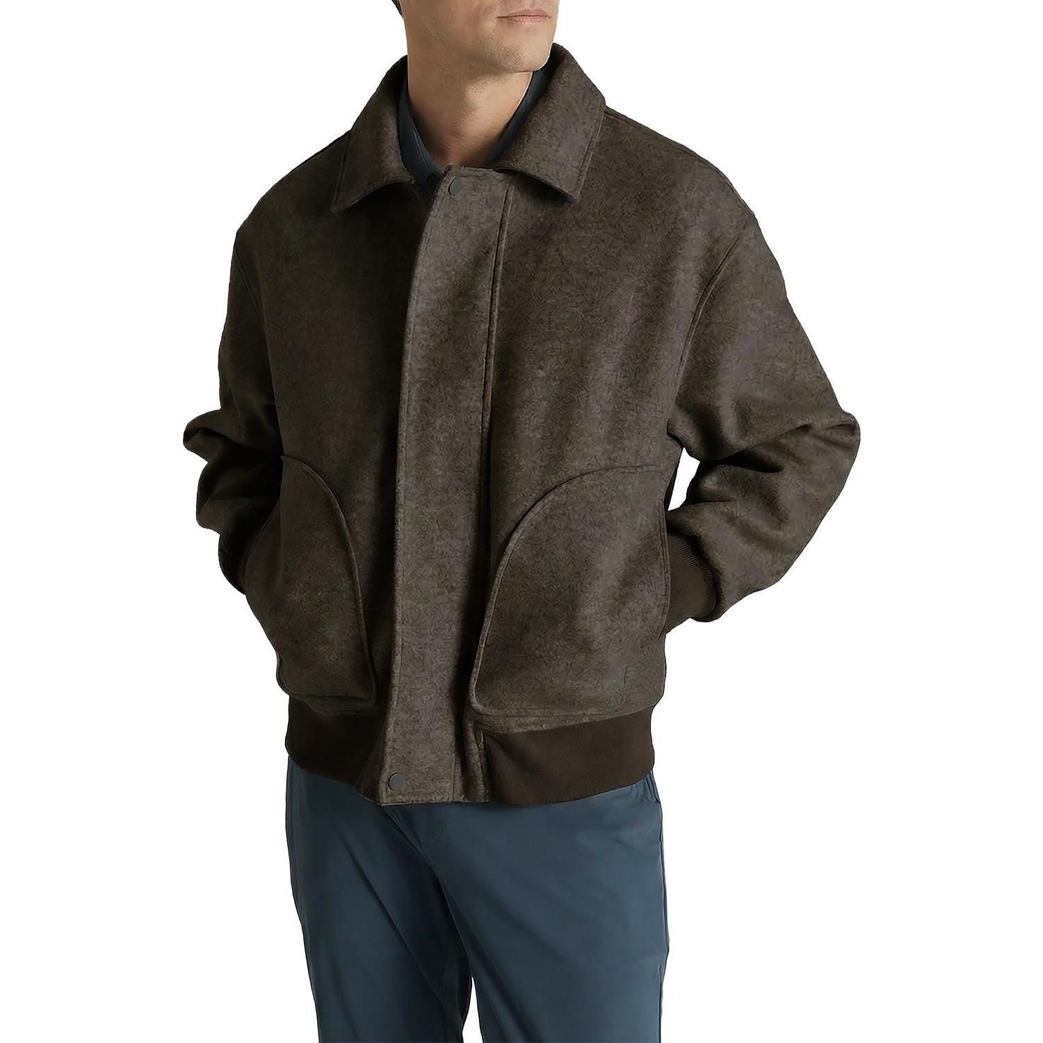 Men's Office-Leisure Collection Tailored Bomber Jacket