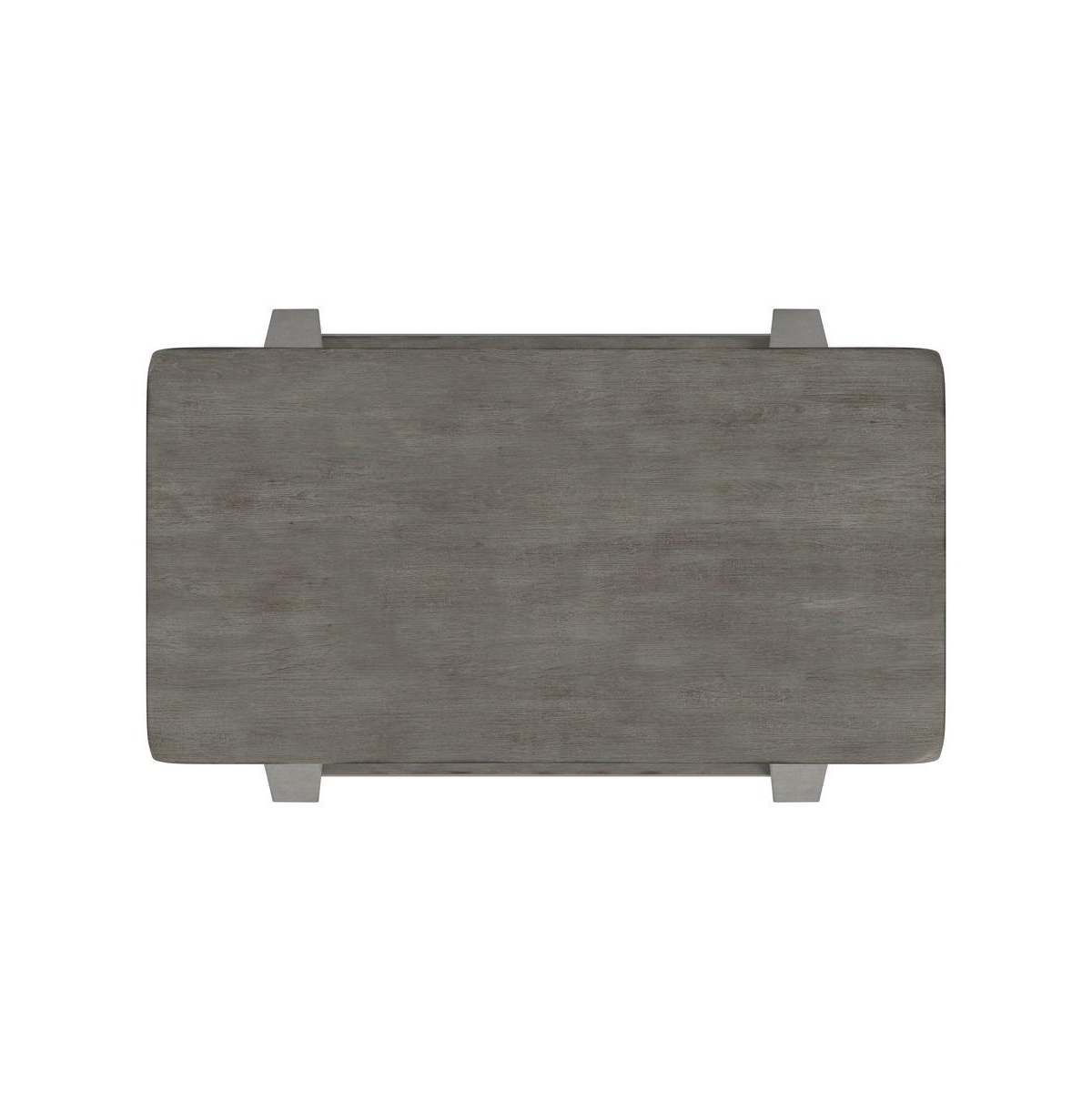 iNSPIRE Q Antique Finish Saddleback Stool
