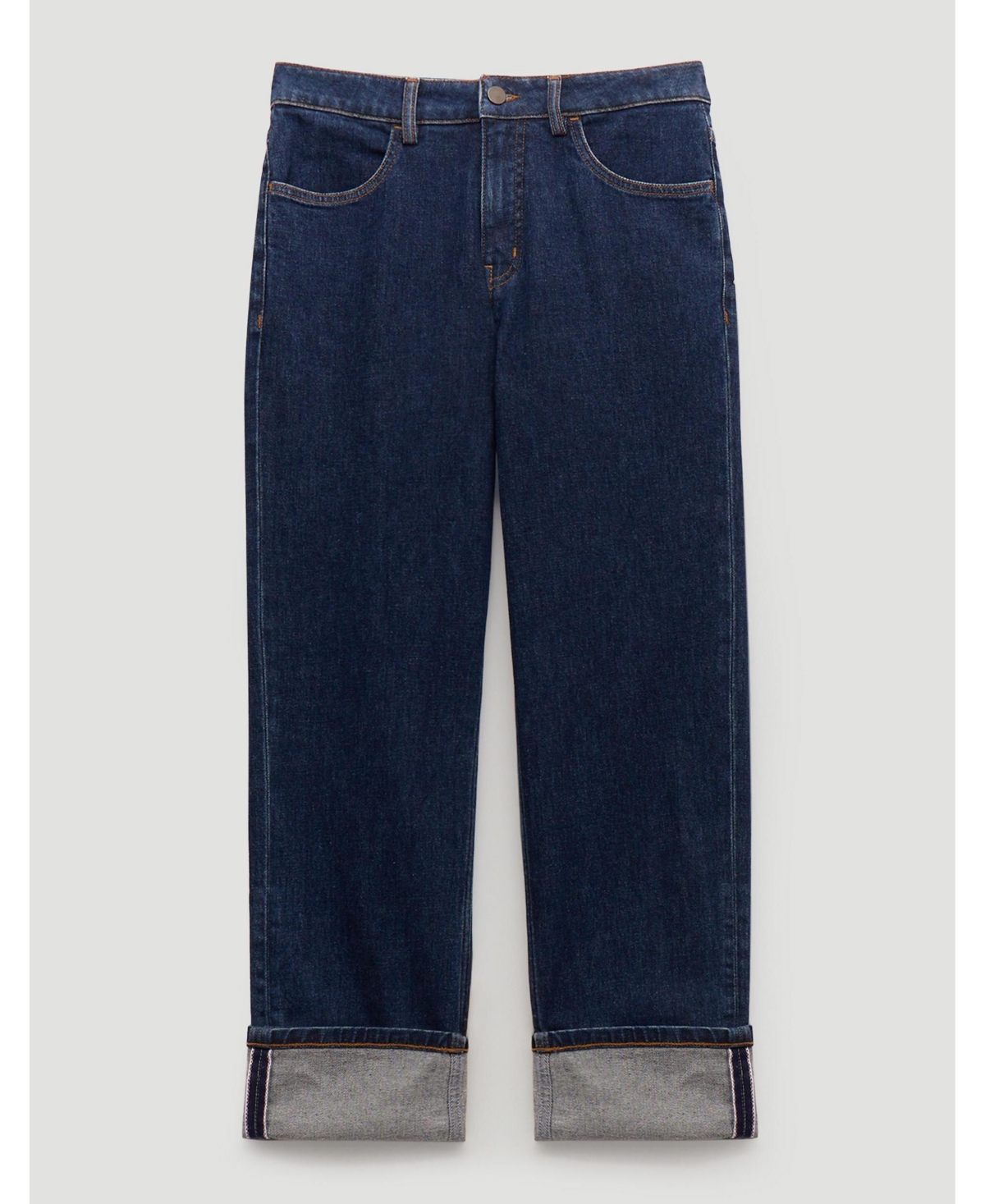 Hush Women's Agnes 2.0 High-Rise Straight-Leg Jeans