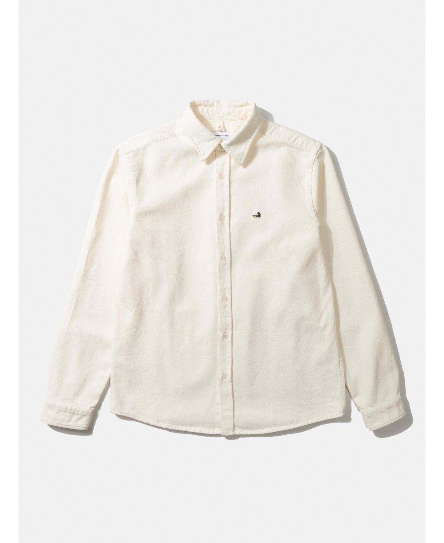 Men's Duck Relaxed-Fit Denim Button-Down Shirt