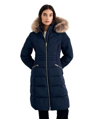 Women's Amber Hooded Midi Puffer Jacket