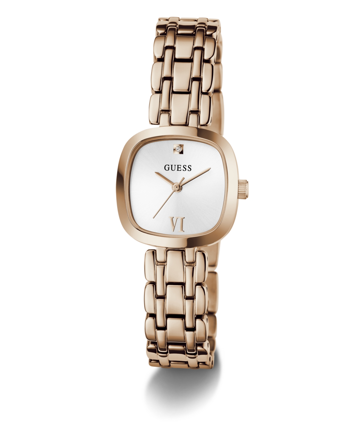 Guess Women's Quartz Rose Gold-Tone Stainless Steel Watch 25mm
