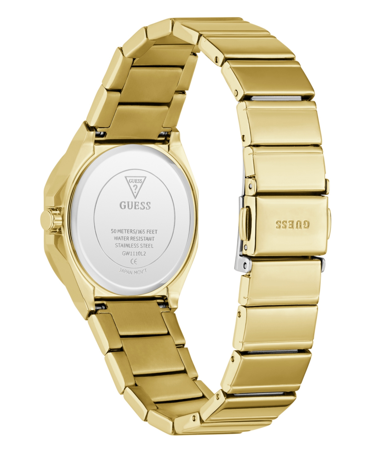 Guess Women's Quartz Gold-Tone Stainless Steel Watch 30mm