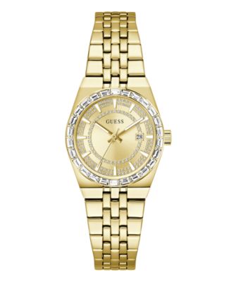 Women's Quartz Gold-Tone Stainless Steel Watch 32mm
