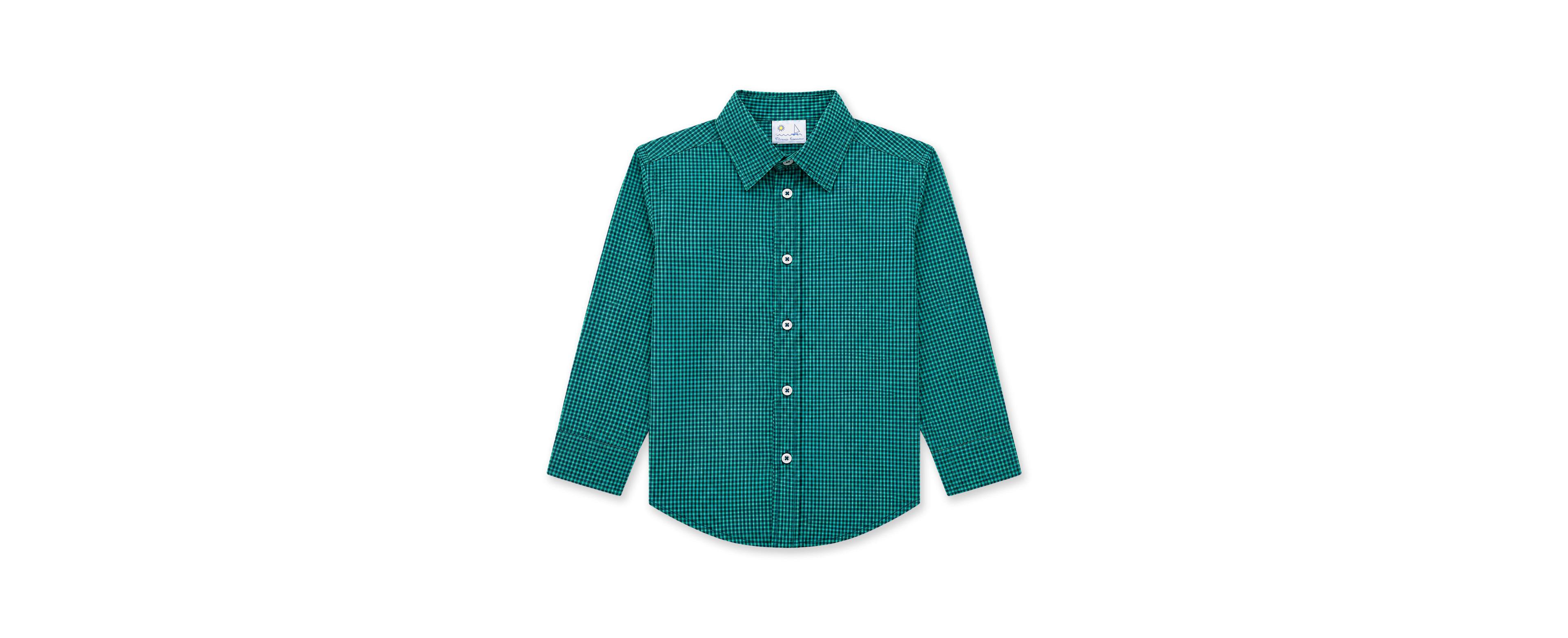 Florence Eiseman Boys' 4-6 Check Long-Sleeve Button-Down Shirt