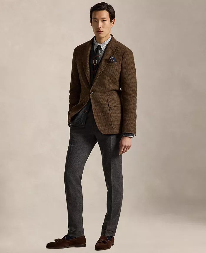 Men's Modern-Fit Plaid Wool-Blend Sport Coat - thumbnail 2