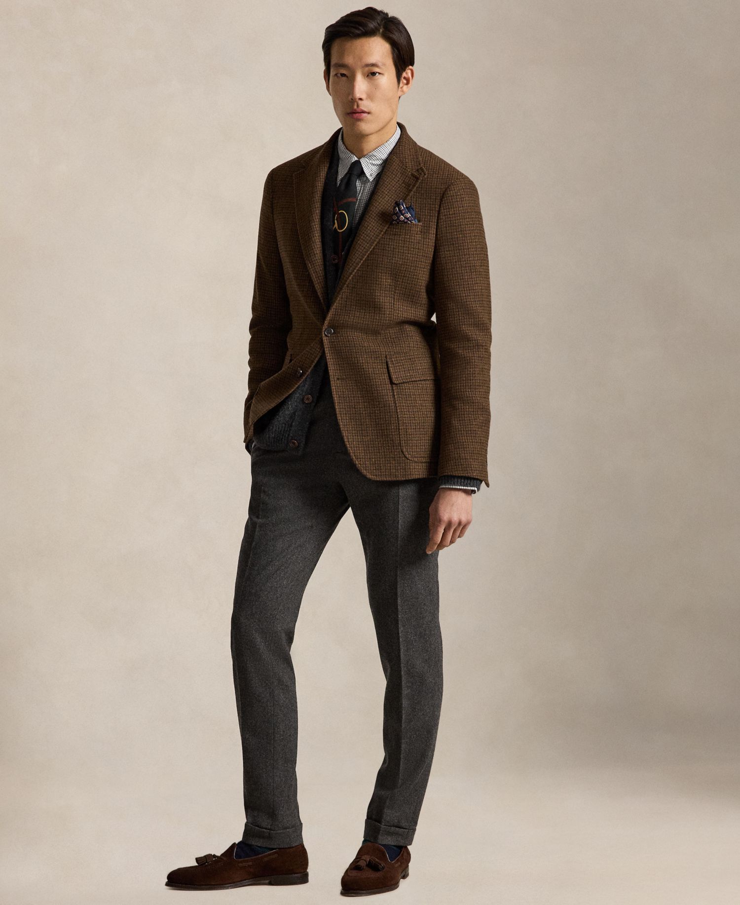 Men's Modern-Fit Plaid Wool-Blend Sport Coat