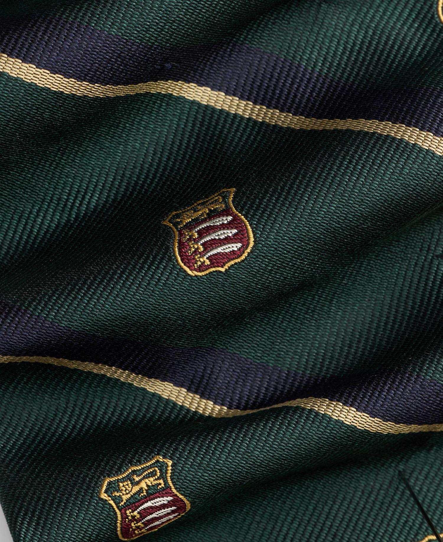 Men's Vintage-Inspired Striped Club Tie
