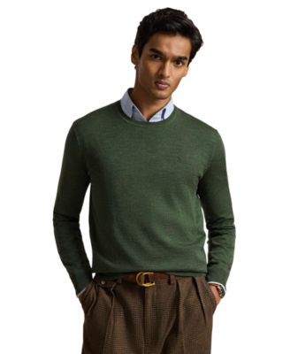 Men's Regular-Fit Lightweight Crewneck Sweater