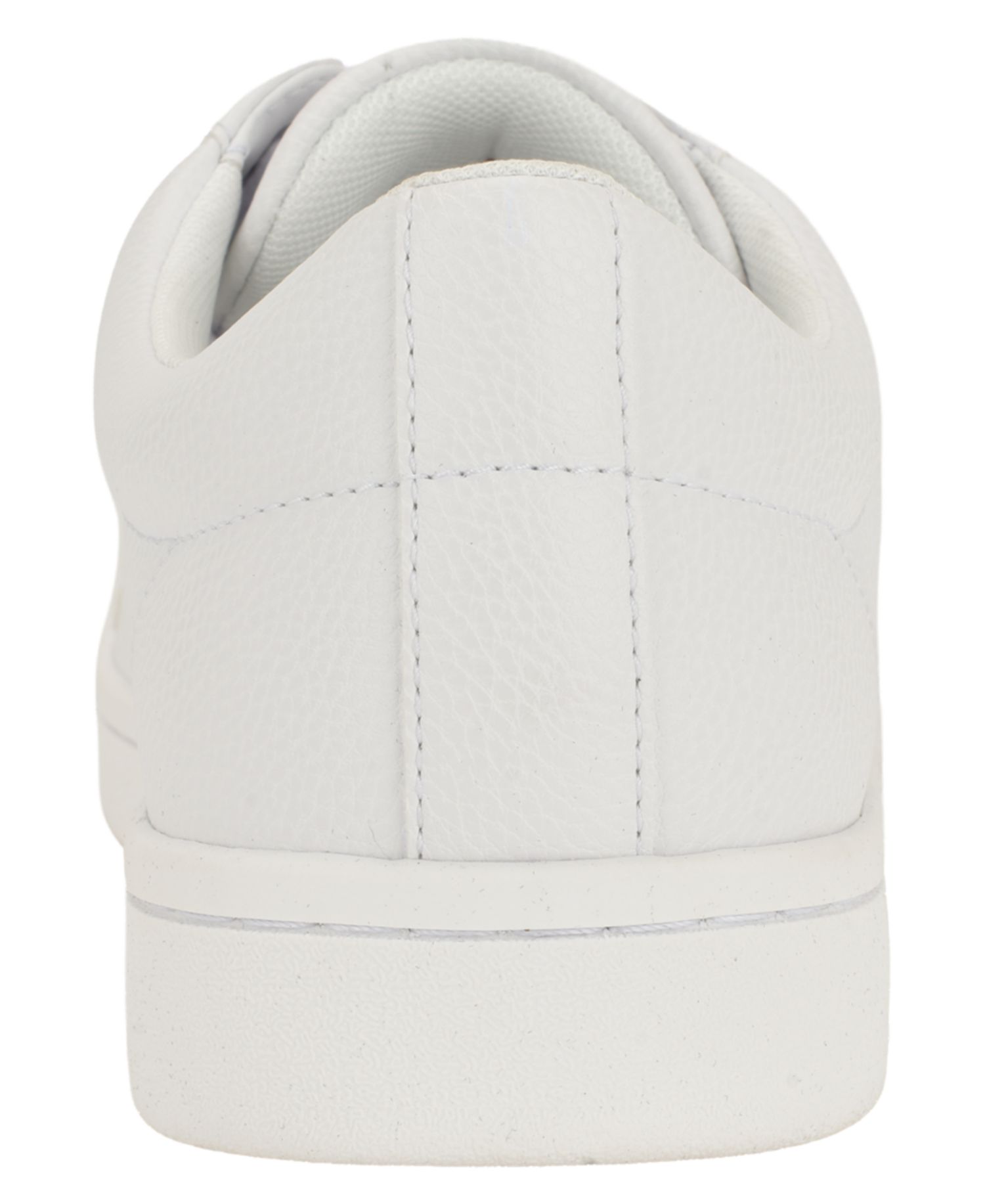 Men's Lacket Faux Leather Round-Toe Sneakers