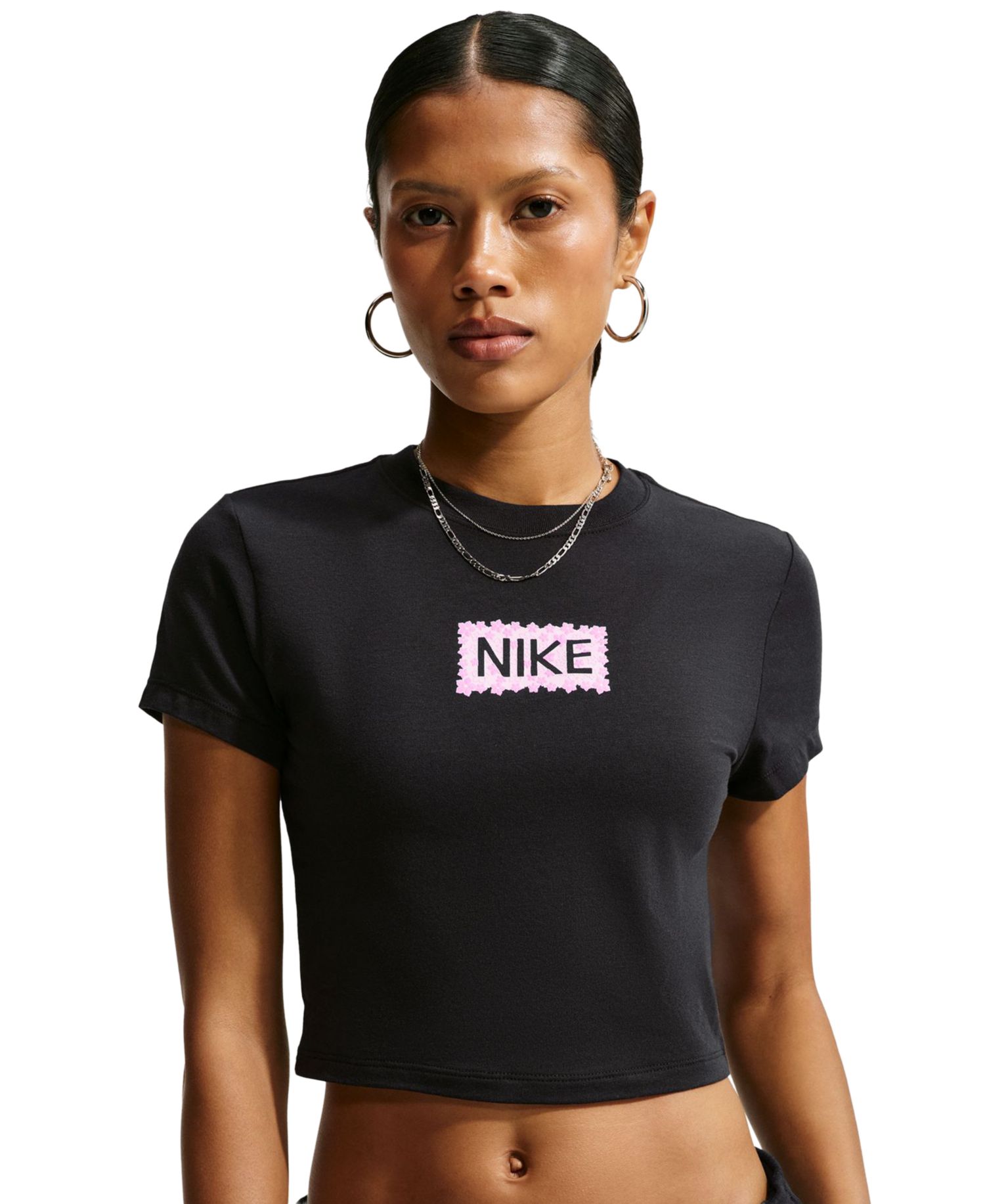Women's Chill Knit Slim Cropped T-Shirt