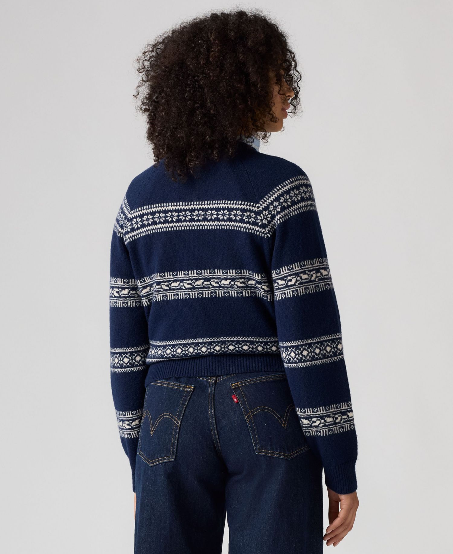 Women's Jolie Fair Isle Wool-Blend Crewneck Sweater