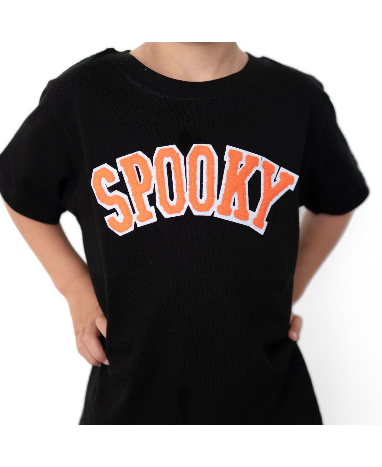 Boys' 4-20 Spooky Patch Halloween Graphic T-Shirt