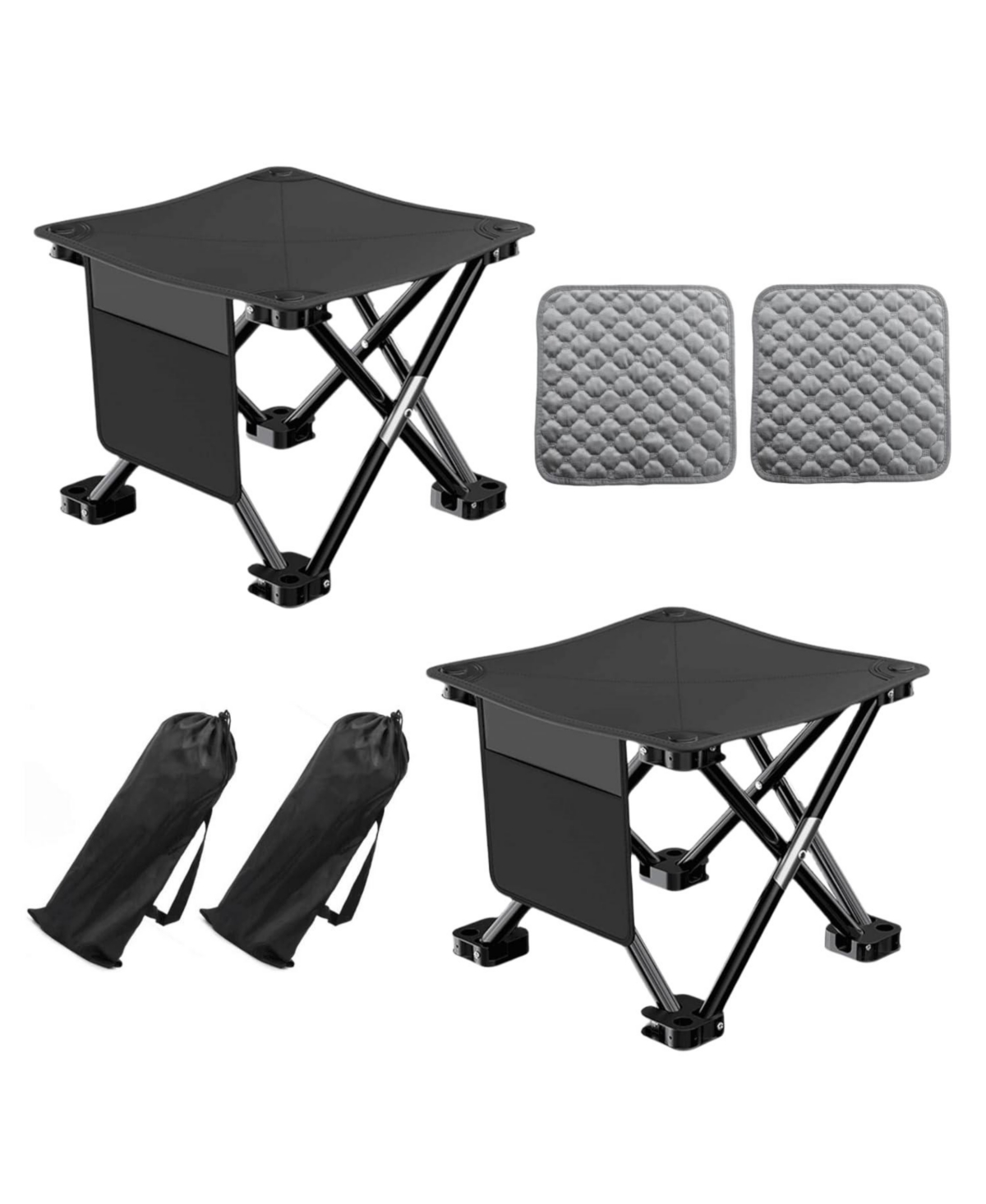 Aofar Portable Camping Stool Collapsible Outdoor Seat